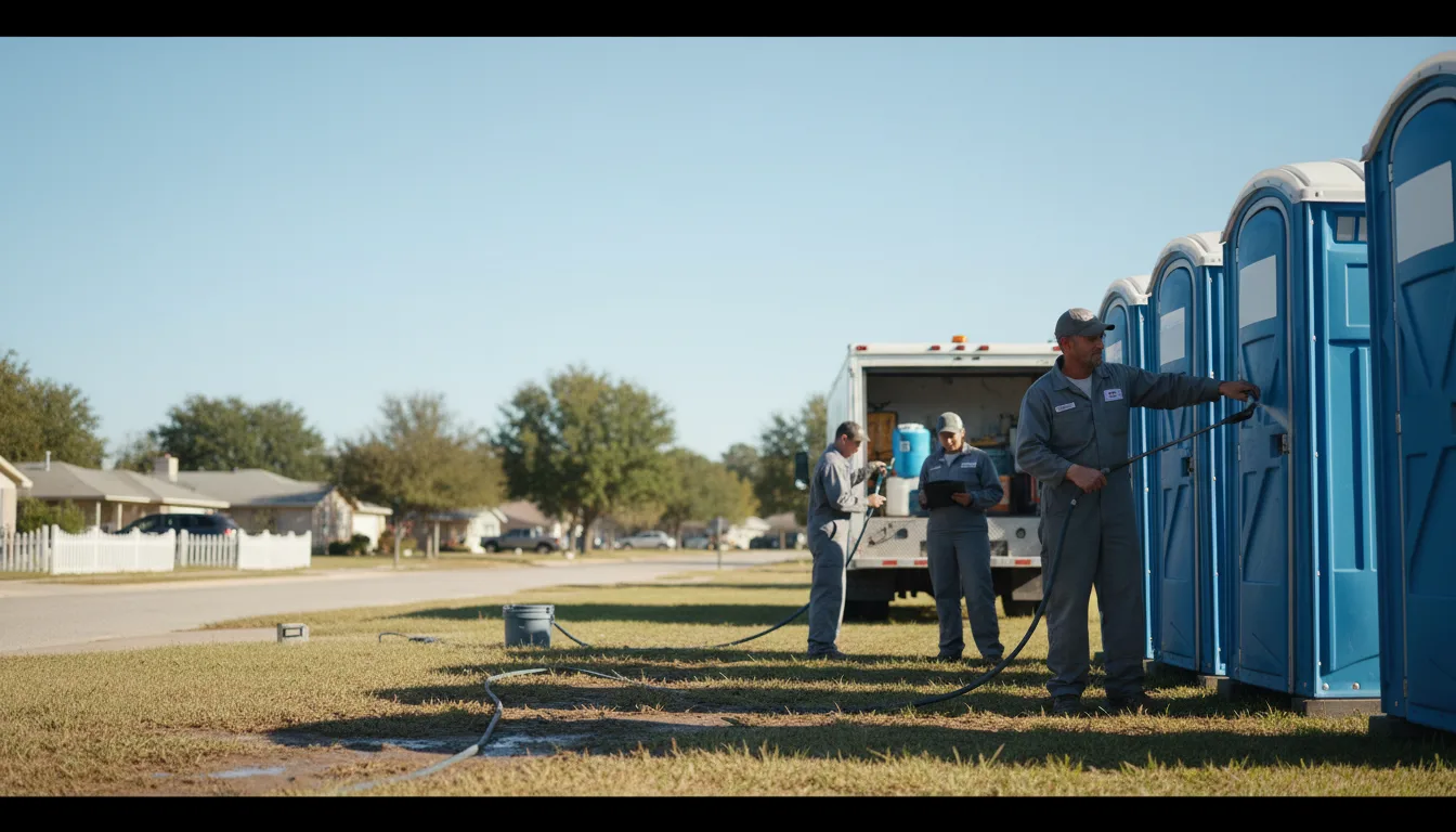 Long-Term Portable Toilet Rental in Konawa, OK near me